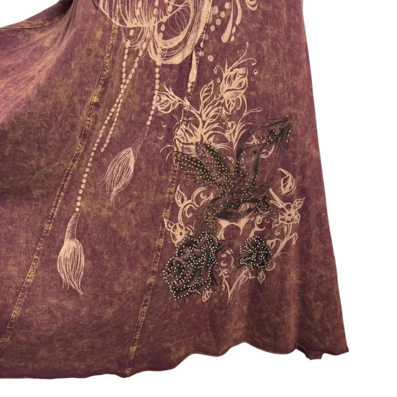 T-Party y2K vintage raceback midi dress size small crystal embellishment - Picture 5 of 7